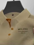 Men's Premium Short-Sleeve Polo Shirt - Classic Fit Milano