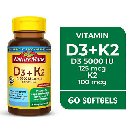Vitamin D3 + K2
