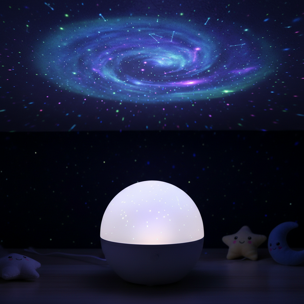 Kids Night Light Star Projector