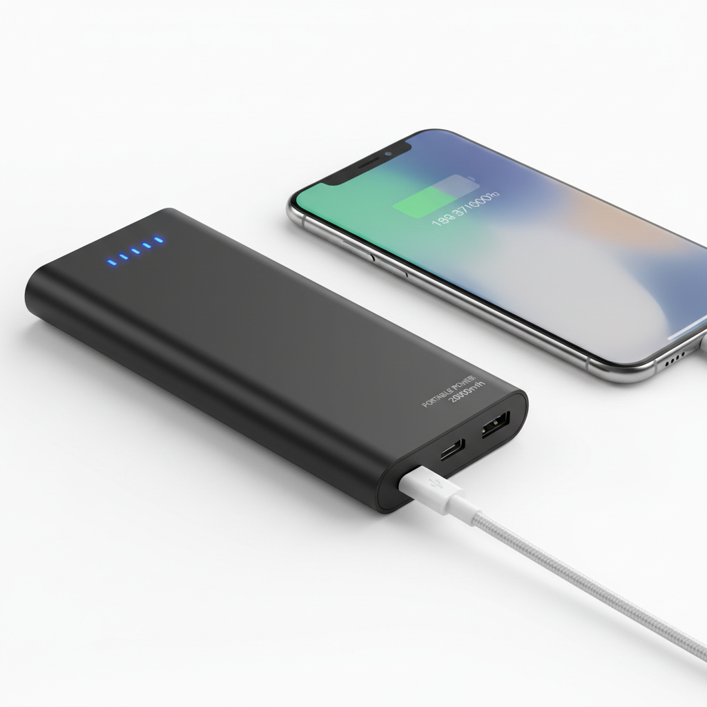 Portable Power Bank 20000mAh – Fast Charge