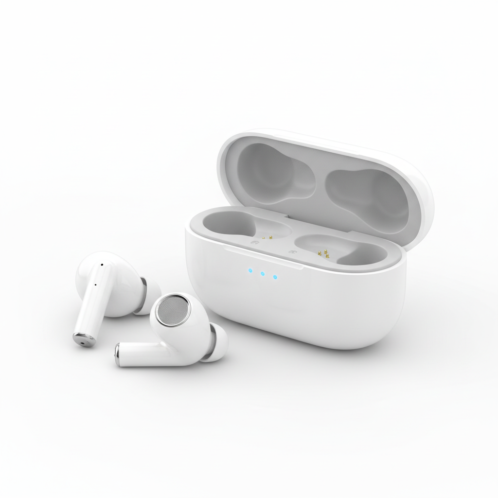 Wireless Bluetooth Earbuds – Active Noise Cancelling